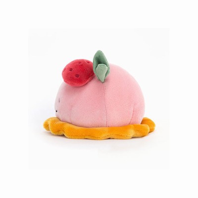 Jellycat Pretty Patisserie Dome Framboise | VNFK-97102